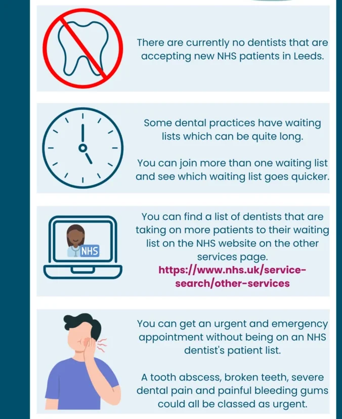 What qualifies you to be an NHS dental patient?