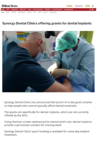 Can I get a government grant for dental implants?