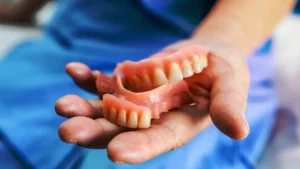 Who is not suitable for dentures?