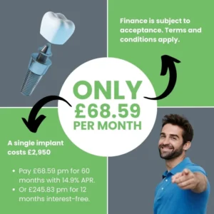 Can I pay monthly for dental implants?
