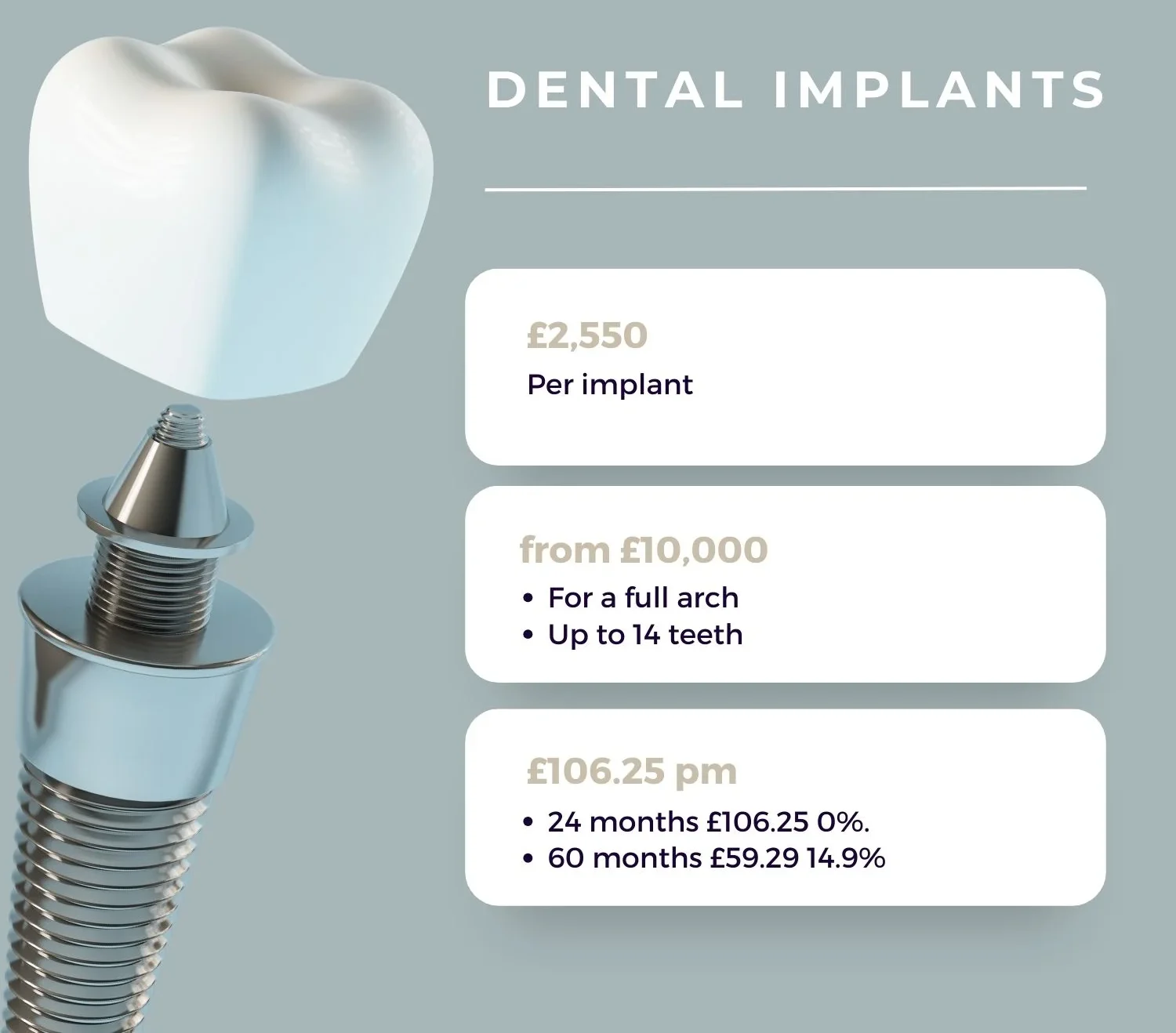 nhs tooth implant